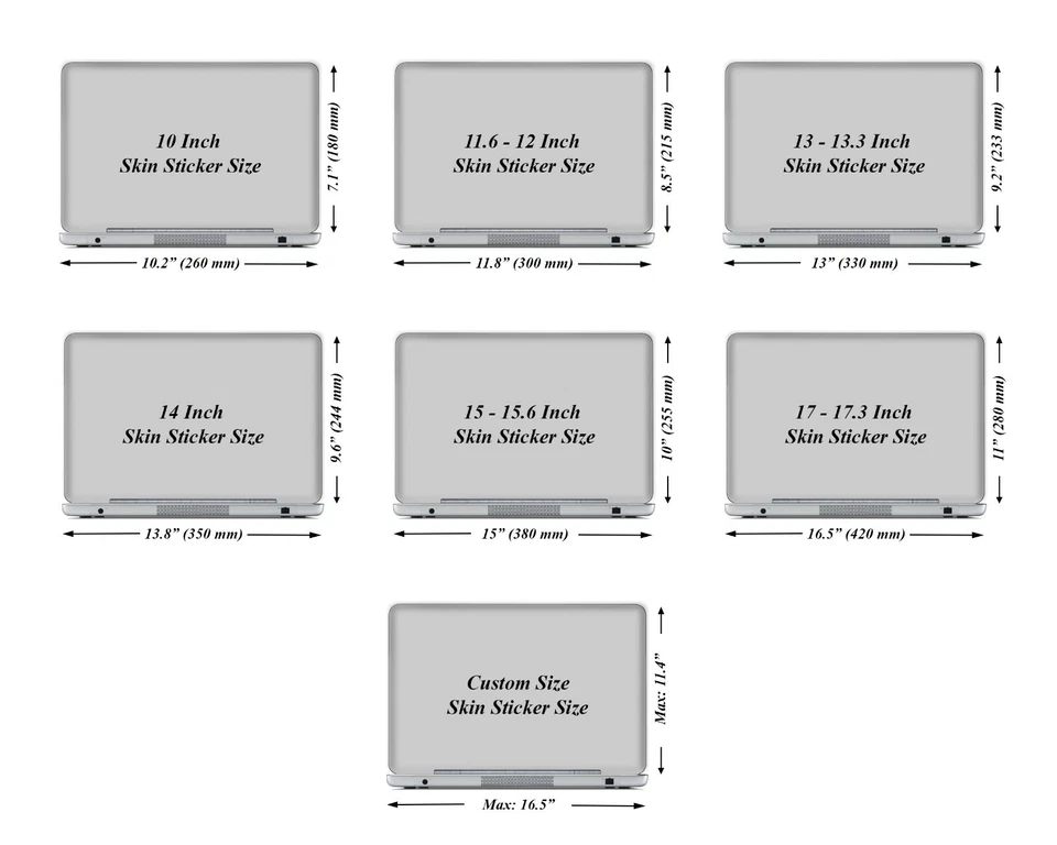 Custom DJ Laptop Skin Sticker Decal – Personalized Image for All Laptop Sizes - Image 4 of 4