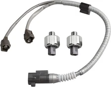 WMPHE Compatible with 2 PCS 89615-12090 Knock Sensor with Wiring Harness Kit