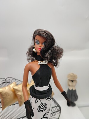 2 Ensembles Couture Pour Barbie Silkstone – Création OOAK Par ANICETA COLLECTION (sans Poupée)