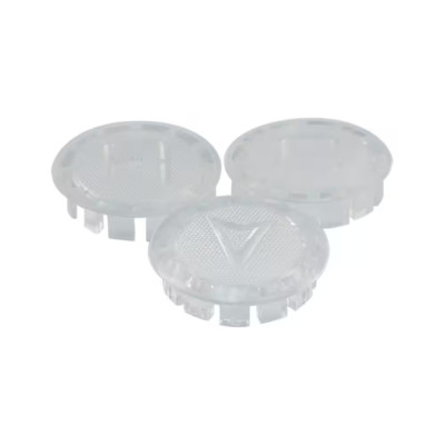 Pfister 7/8 in. O.D. Hot, Cold and Diverter Index Button Set in Clear Acrylic