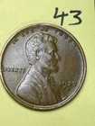 1927-D LINCOLN WHEAT CENT, "EXTREMELY FINE+" CONDITION, #43