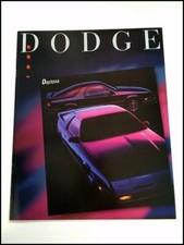 1989 Dodge Daytona And Shelby Z 18-page Original Car Sales Brochure Catalog