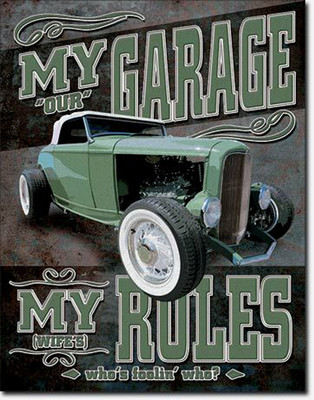 Schild USA Hot Rod Kustom Garage Werkstatt Poster Oldtimer Auto 30 x 40 cm *630