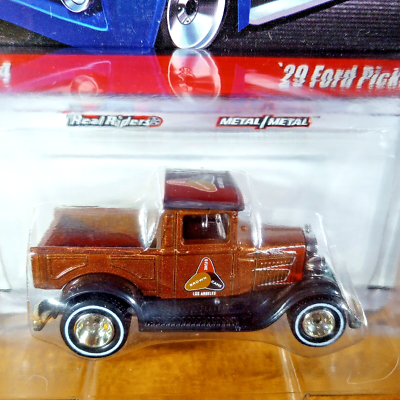 ミニカー Hot Wheels Real Riders Movie Series Hot Wheels Delivery Slick Rides '29 Ford Pickup Metallic Brown