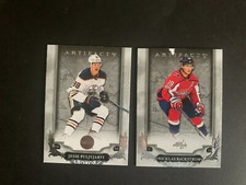 2018-19 Artifacts Hockey #55 Jesse Puljujarvi + Nicklas Backstrom Bonus Card Lot