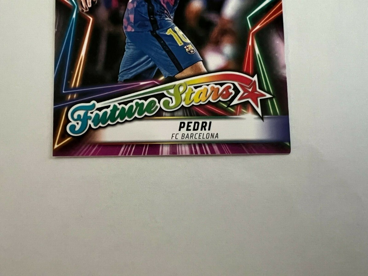 2021-22 Topps UEFA Champions League Pedri Future Stars Pink