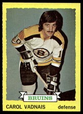 1973-74 Topps #58 Carol Vadnais Boston Bruins NR-MINT SET BREAK!