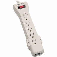 Tripp Lite Protect It 7-Outlet Surge Protector w/ Fax/Modem Protection, 2520 J