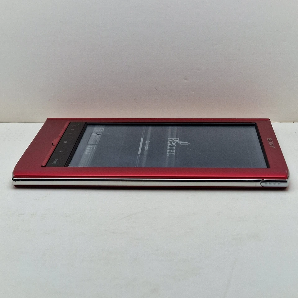Sony Digital Book Reader PRS-650 Red Touchscreen 2GB EReader For Parts or Repair - Image 4 of 4