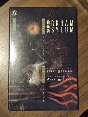 Batman: Arkham Asylum (DC Comics November 1989) 1st edition hardcover 