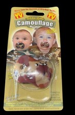 Billy-Bob Camouflage CAMO Pacifier 6 MN To 99 NEW
