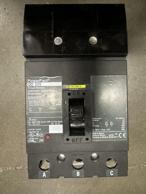 5 NEW Square D QDA32225 3p 240v 225a I-Line Circuit Breaker NEW IN BOX