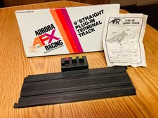 Aurora  AFX  9" Straight Plug in Terminal Track  2534  NEW  SEALED BOX