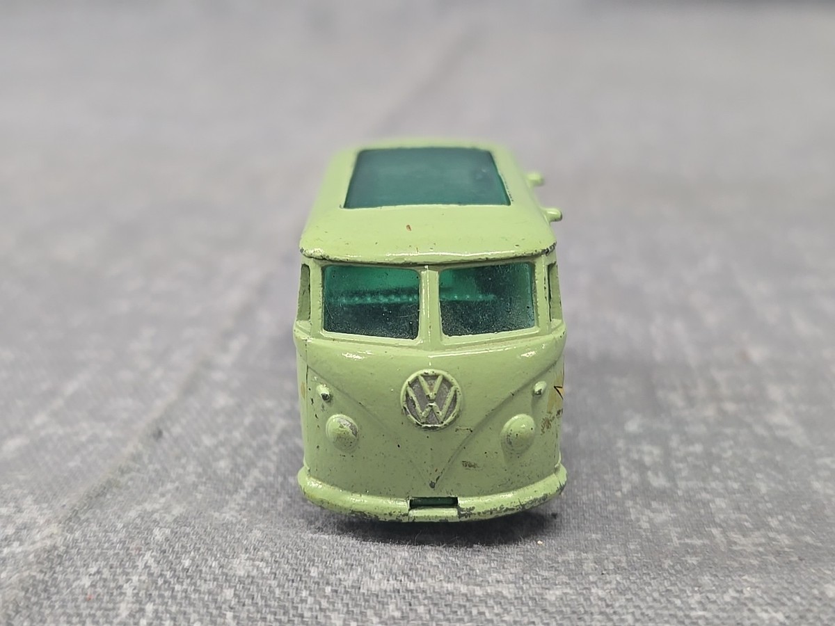 miniマッチボックスフォルクスワーゲン CARAVETTE NO.34 Vintage Matchbox Volkswagen Caravette No. 34 - Missing Doors