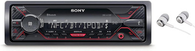 DSX-A410BT Single Din Bluetooth Front USB AUX Car Stereo Digital Media Rec