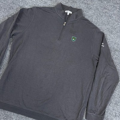 Peter Millar Pullover Men XL Baltusrol Crown Comfort Interlock 1/4 Zip *READ*