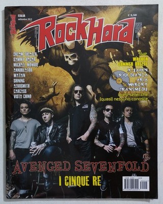 82000 ROCK HARD 2013 a. 2 Nr. 15 - Avenged Sevenfold / Ashes of Ares / Revamp