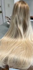 Bellami Wig 100% Human Hair Wig Blonde Balayage BELLAMI Wig 32”New