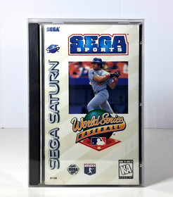 World Series Baseball (Sega Saturn, 1995) CIB Tested