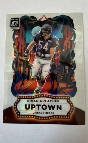 Brian Urlacher [White Pandora] #3 2025 Panini Donruss Optic Uptown card
