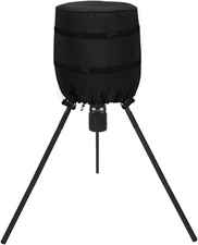 Heavy-Duty Waterproof Tripod Cover for Moultrie 30-Gallon Deer Feeders