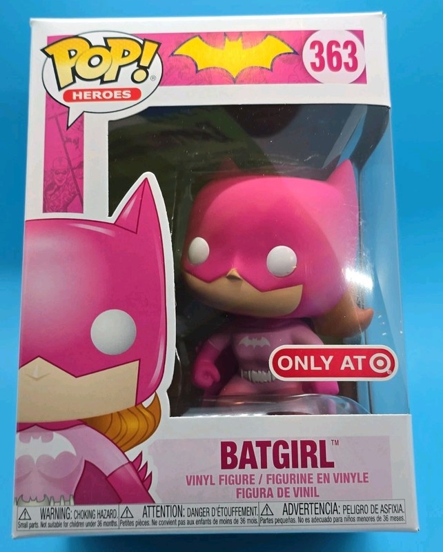 Funko Pop!, Heroes, BatGirl, Breast Cancer Awareness, Target Exclusive, DC, #363