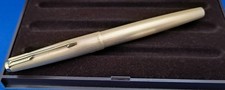 Vintage Parker 65 Fountain Pen - Gold 'Cirrus' Cloud Series (1970s)
