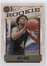 2021 Panini Chronicles Draft Picks Legacy Rookies Blue /99 Jalen Green #338 0l1