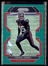 2021 Panini Prizm Green Prizm Deion Jones Atlanta Falcons #328