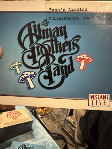 Allman Brothers Band  instant live Philadelphia PA Charlotte, NC, Camden NJ 