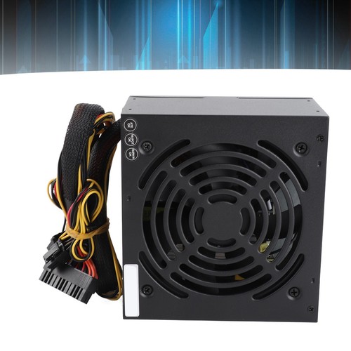 PC Power Supply 350W Desktop Computer Parts Accessories Red Fan Adjustable 11 FY - Afbeelding 15 van 23