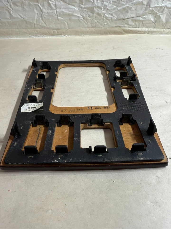 **Mercedes Benz W140 W202 S420 C220 500SEC Palanca de cambios de ventana Borde Bisel Madera Foto 4 de 4