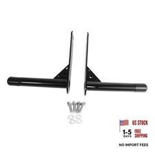 Highway Footpegs Engine Guard Crash Bar Support Portection for Gloss Black