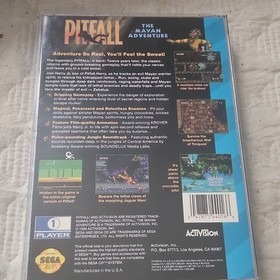 Activision Pitfall The Mayan Adventure Sega CD Action Adventure NTSC-U/C