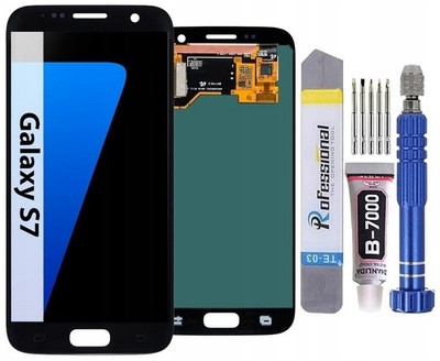 Für Samsung Galaxy S7 G930 G930F OLED Display Bildschirm LCD + Touch Schwarz