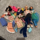 Vintage Barbie Mod Lot Clothing Dolls