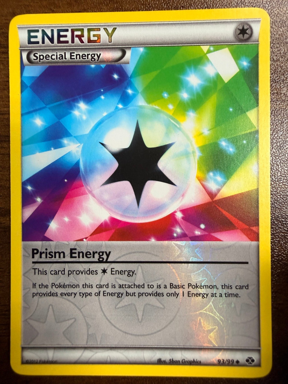 Prism Energy Reverse Holo Uncommon Next Destinies 93/99 NM