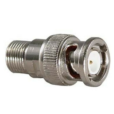 CCTV F Typ Aufschrauben Koaxialkabel Buchse Auf BNC Stecker Adapter [006062]