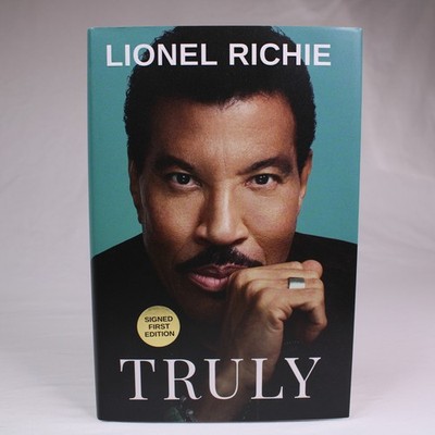 SIGNED Truly by Lionel Richie Hardcover Book DJ 2025 First Edition COA