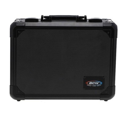 BCW ~ 3-Row Graded Card Latching Case ~ Black