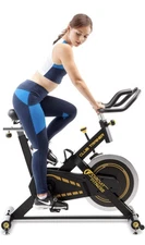 Circuit Fitness 40 lbs. Flywheel Deluxe Club Revolution Cardio Cycle Manual Resi