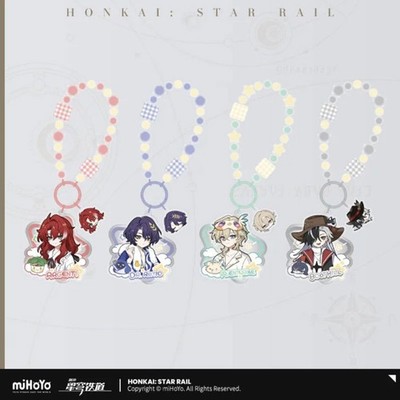 miHoYo Honkai: Star Rail Keychain Boys' Dormitory Acrylic Keyring Official Goods
