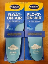 2 Pairs: Dr. Scholl's Float On Air Comfort Insoles Men's Size 8-14 (0923) R1P4