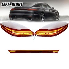 Set Red Led Tail Light For Porsche Panamera 2010 2011-16 Upgrade 971 Wanimation