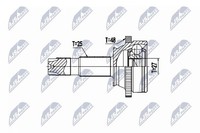 Original NTY Gelenksatz Antriebswelle NPZ-PL-049 FüR Opel