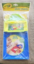 2010 Crayola Plate Mates Set Of 3 Modular Tray System