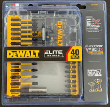 Juego de brocas de destornillador de impacto DEWALT ELITE Series DWAFE40SET, 40 piezas