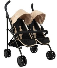 Joie junior Aire Twin Pram in Stone Dolls pushchair  - damaged box