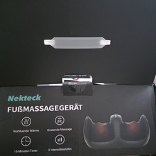 Nekteck Foot Massager with Heat Foot Roller, Shiatsu Calf Leg Massager for Cir