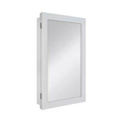 Glacier Bay 15-1/4 in. W x 26 in. H Framed Recessed or Surface-Mount 